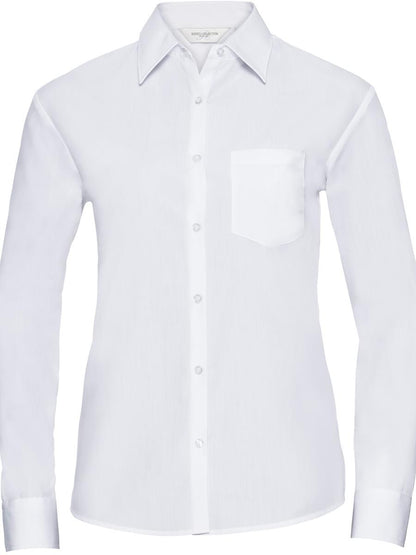 Polycotton Poplin 110 Classic Fit L/S Shirt Ladies