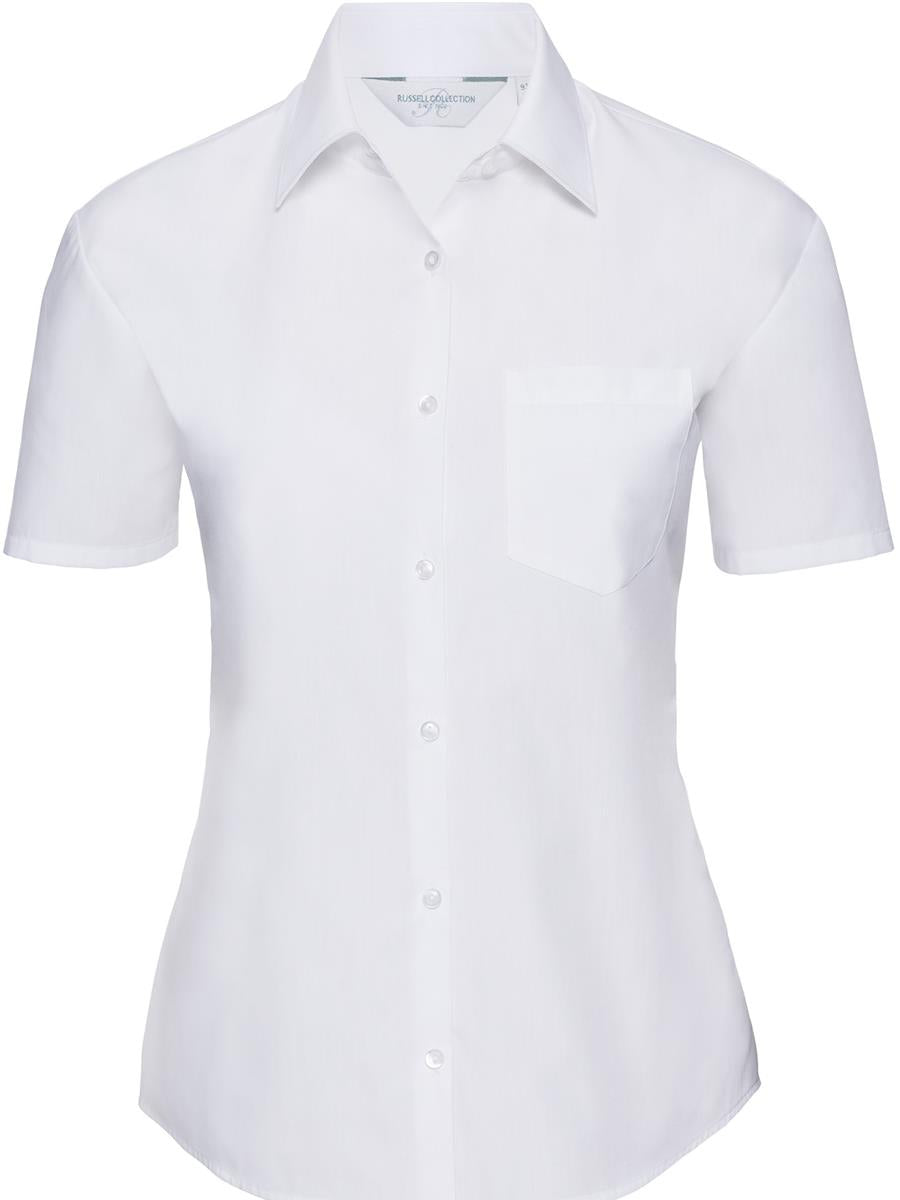 Polycotton Poplin 110 Classic Fit S/S Shirt Ladies