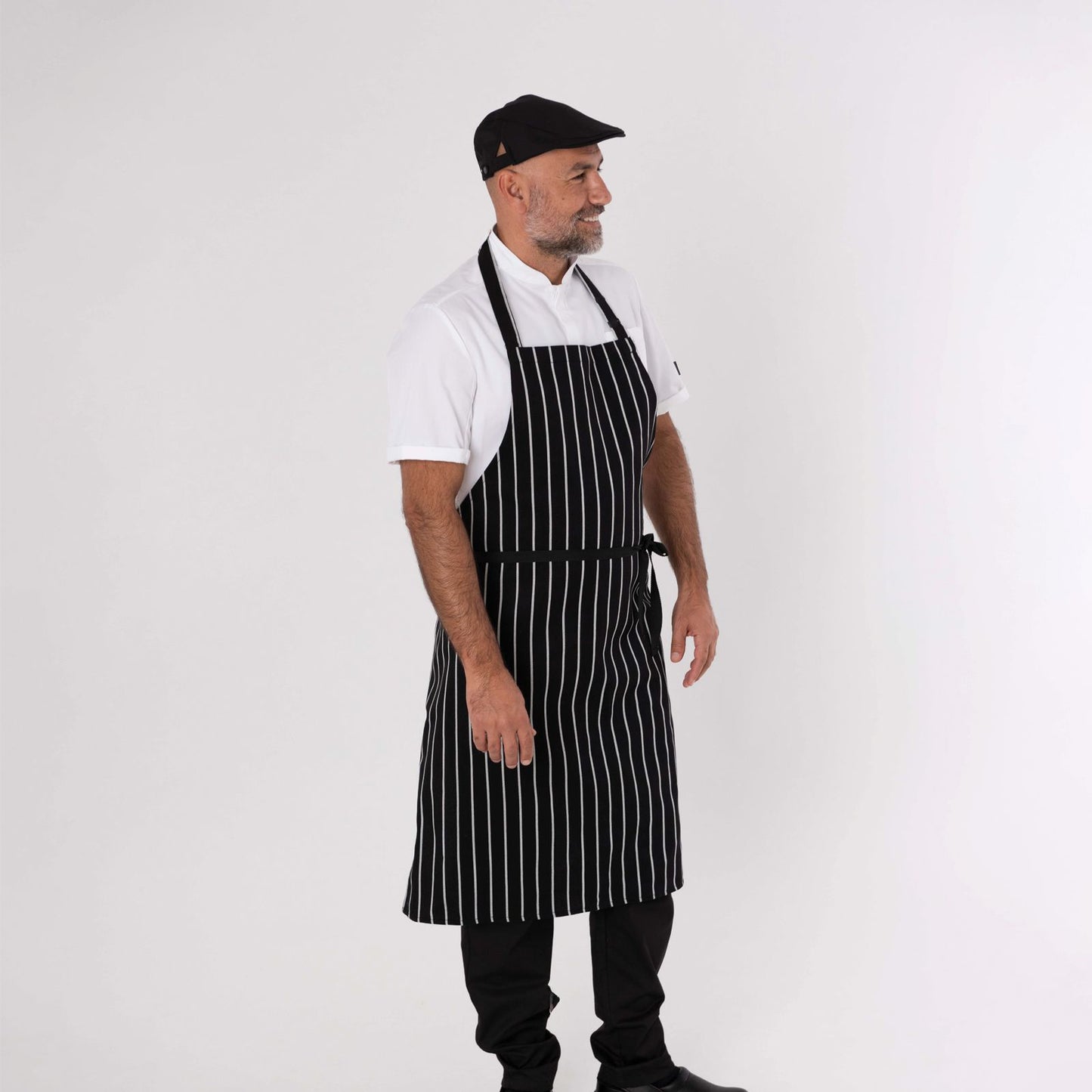 Large Cotton Striped Apron