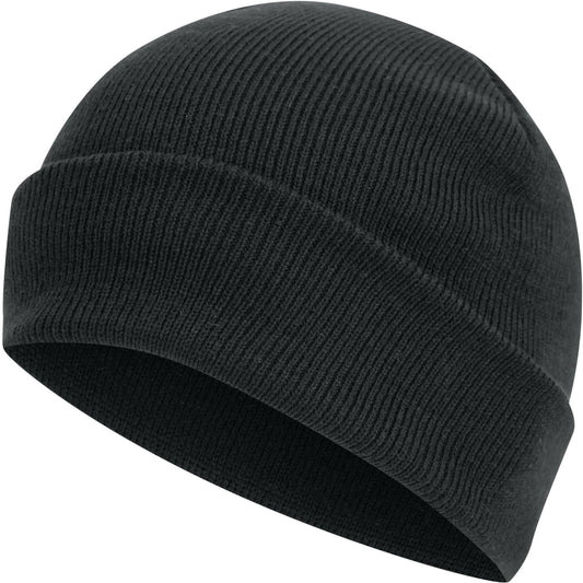 Cap Knitted Ski Turn Up Adult