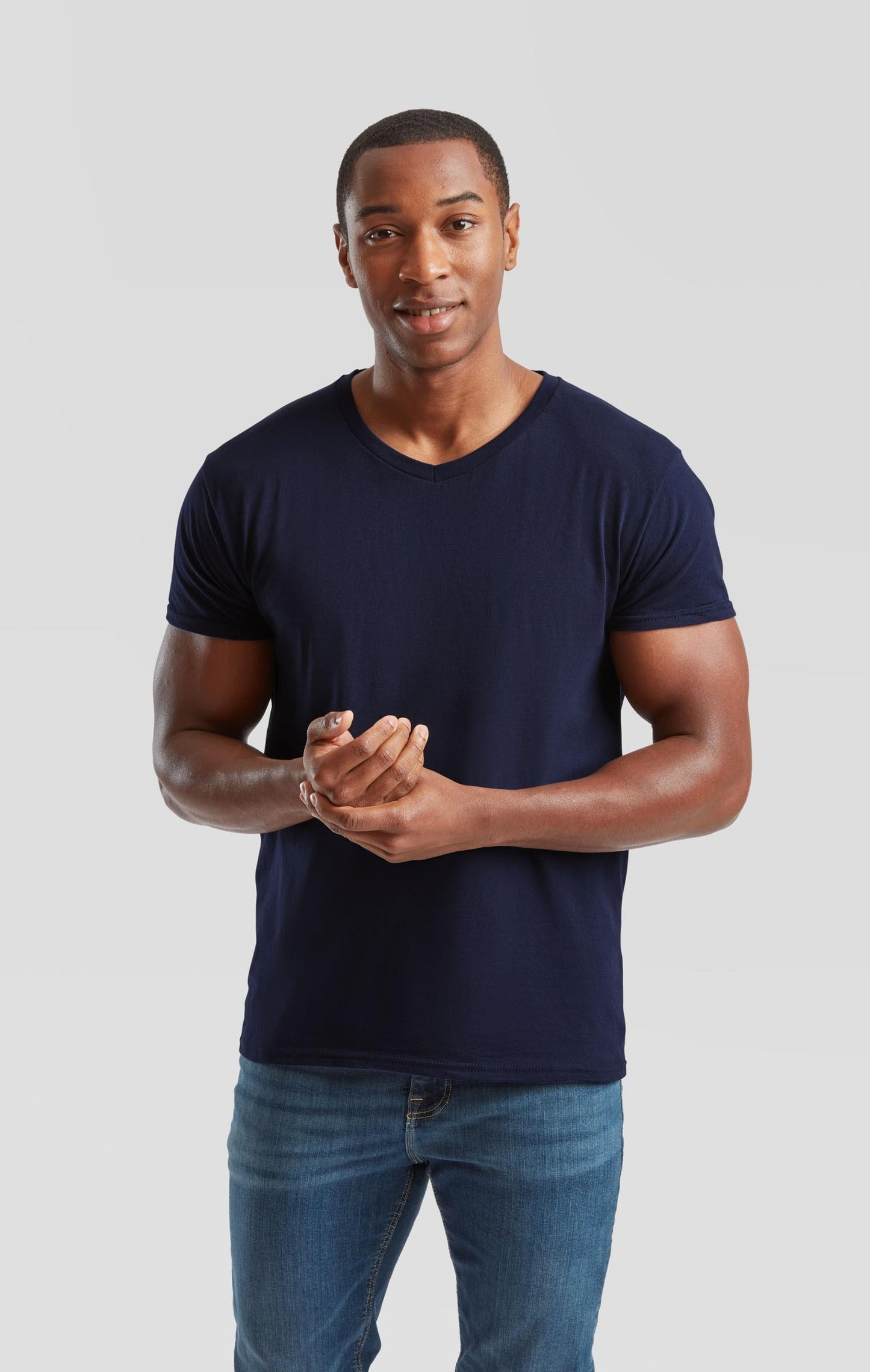 Iconic 150 V-Neck T-Shirt 150 Adult