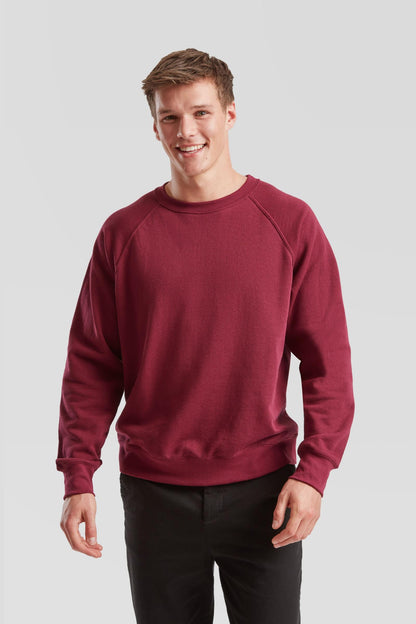 Classic Open Raglan Sweatshirt Crew Neck 280 Adult