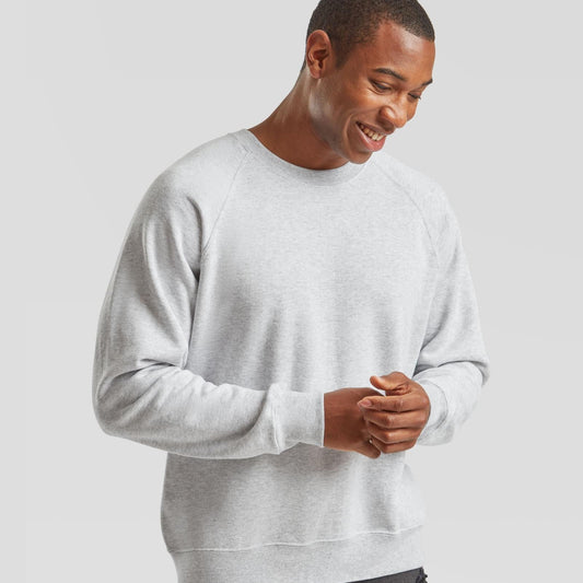Classic Open Raglan Sweatshirt Crew Neck 280 Adult